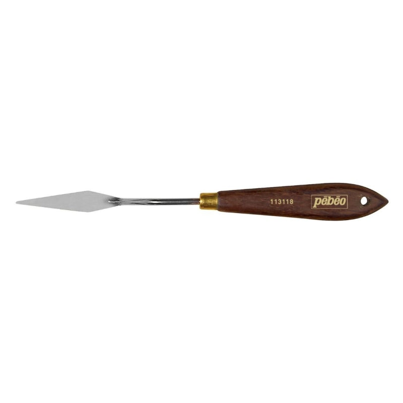 Pebeo Painting Knife with Wooden Handle - No. 118