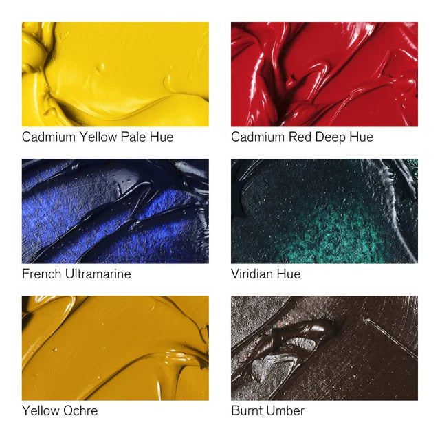 Winton Oil Paint - Set (6x21ml)