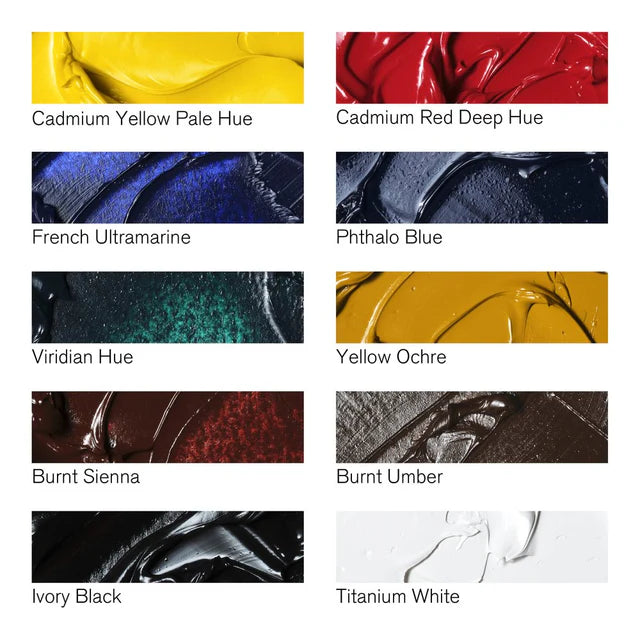 Winton Oil Paint - Set (10x21ml)