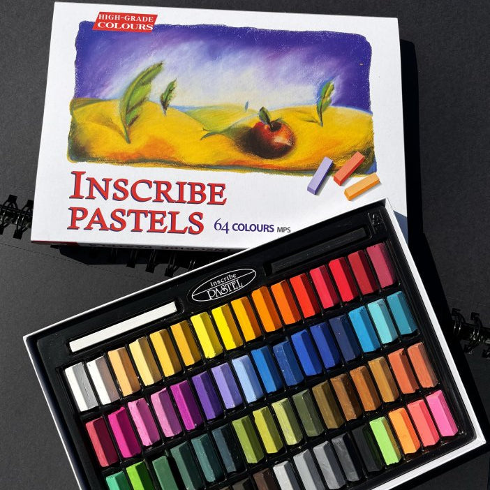 Inscribe Soft Pastels - 64 Half Sticks