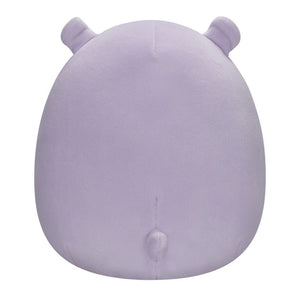 Squishmallow 7.5 Inch Hanna the Purple Hippo with Corduroy Belly
