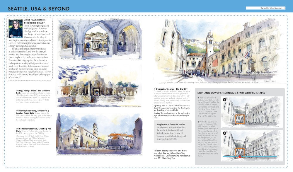 The World Of Urban Sketching Book