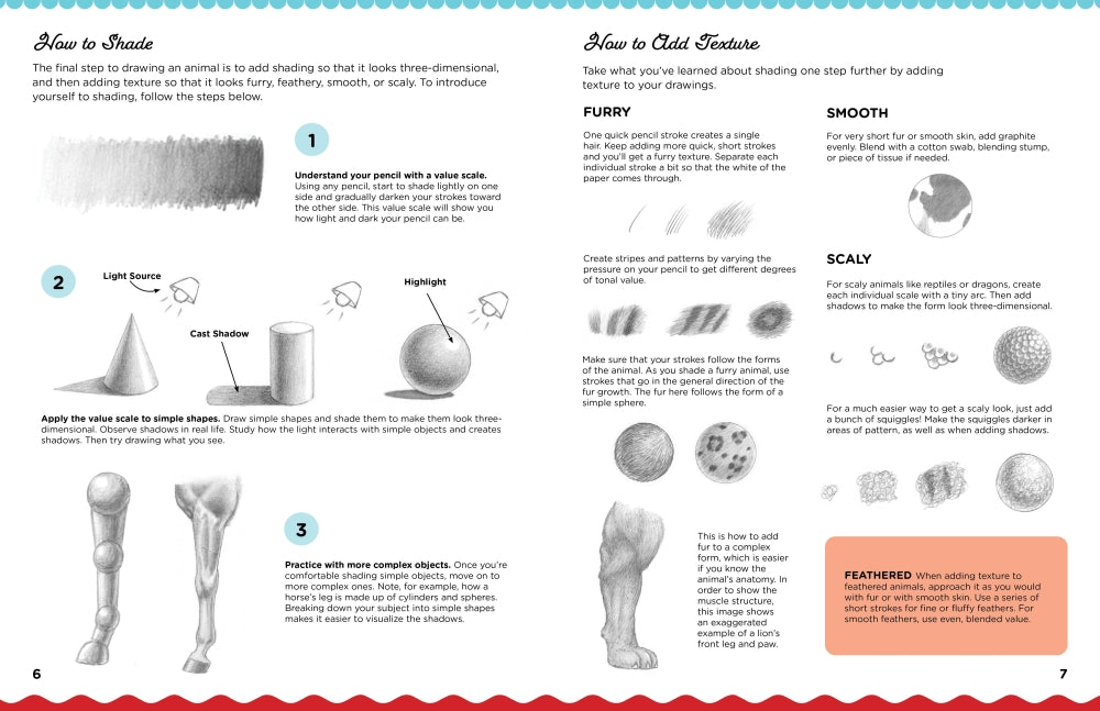 Let's Draw Favourite Animals Book