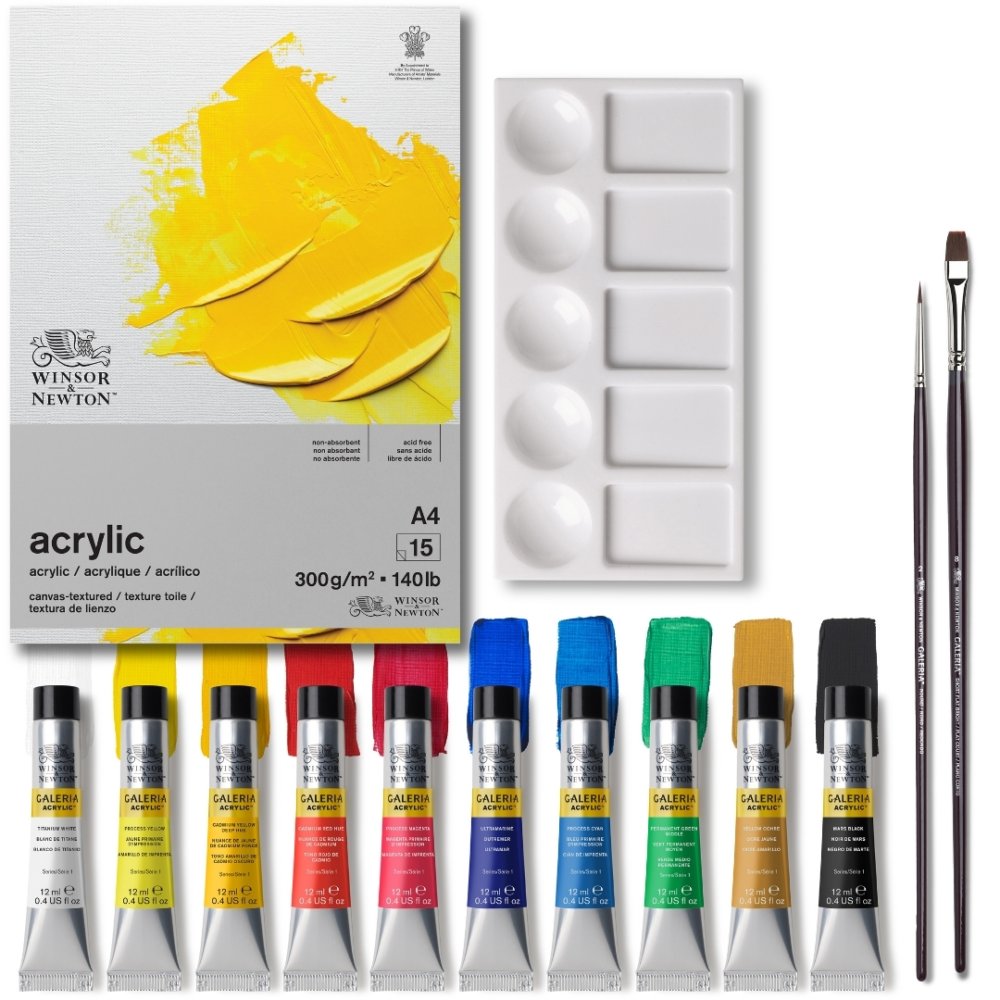 Windsor & Newton Galeria Acrylic Essentials 10x12ml
