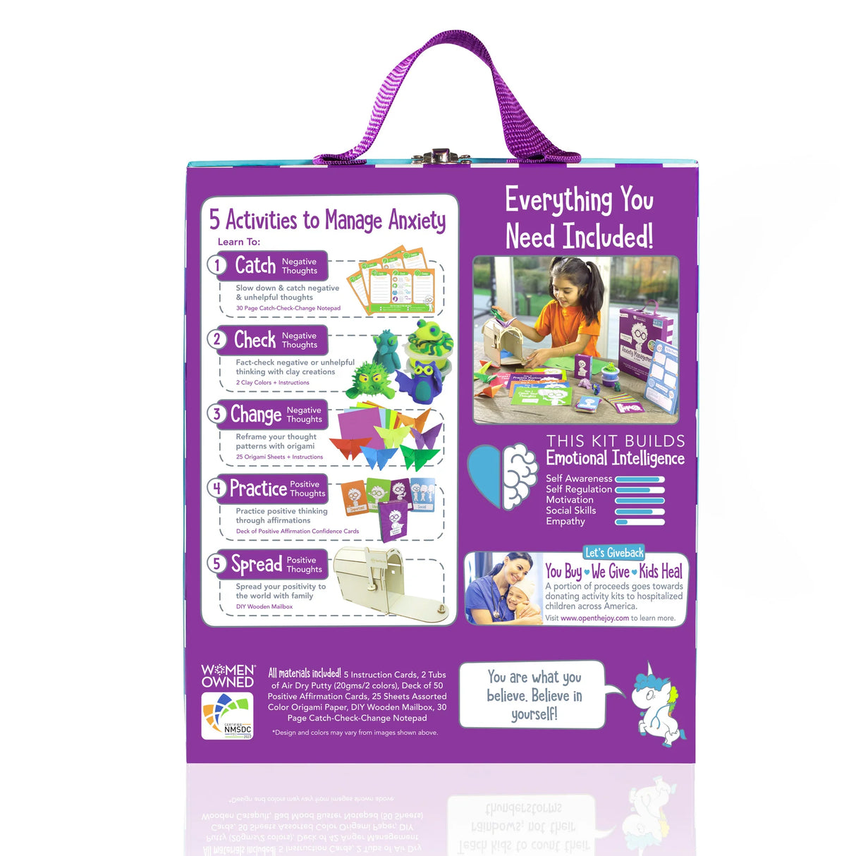 Open The Joy Anxiety Management Box