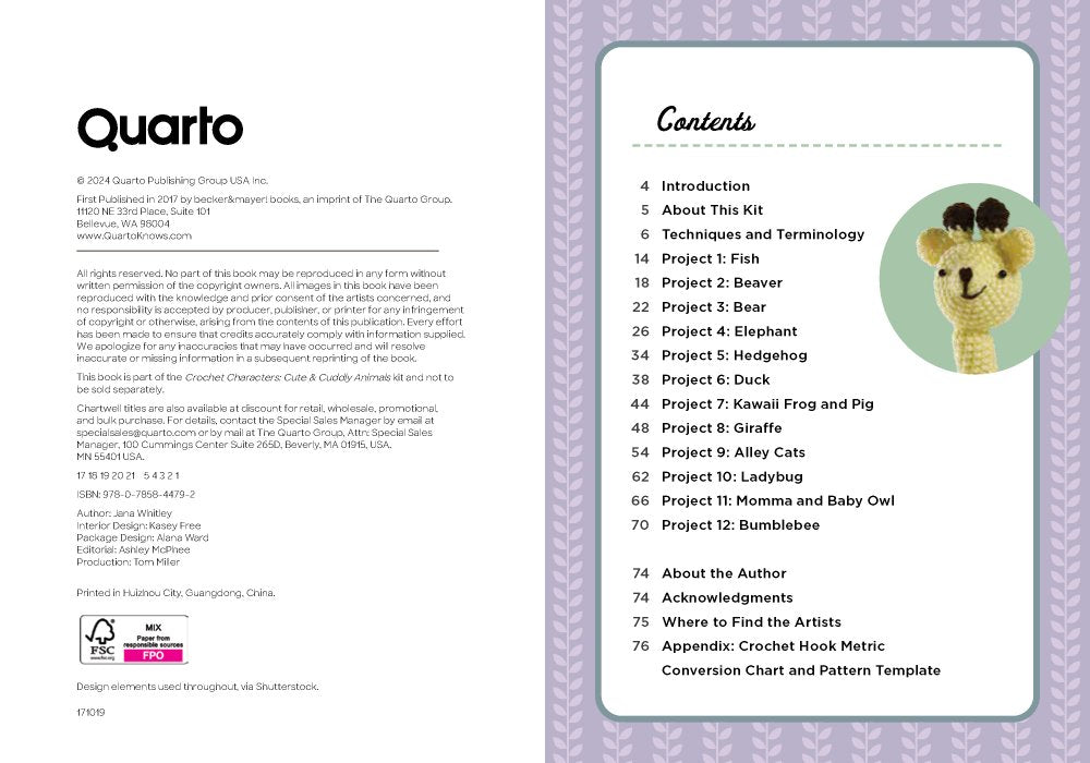 Cute and Cuddly Crochet Book