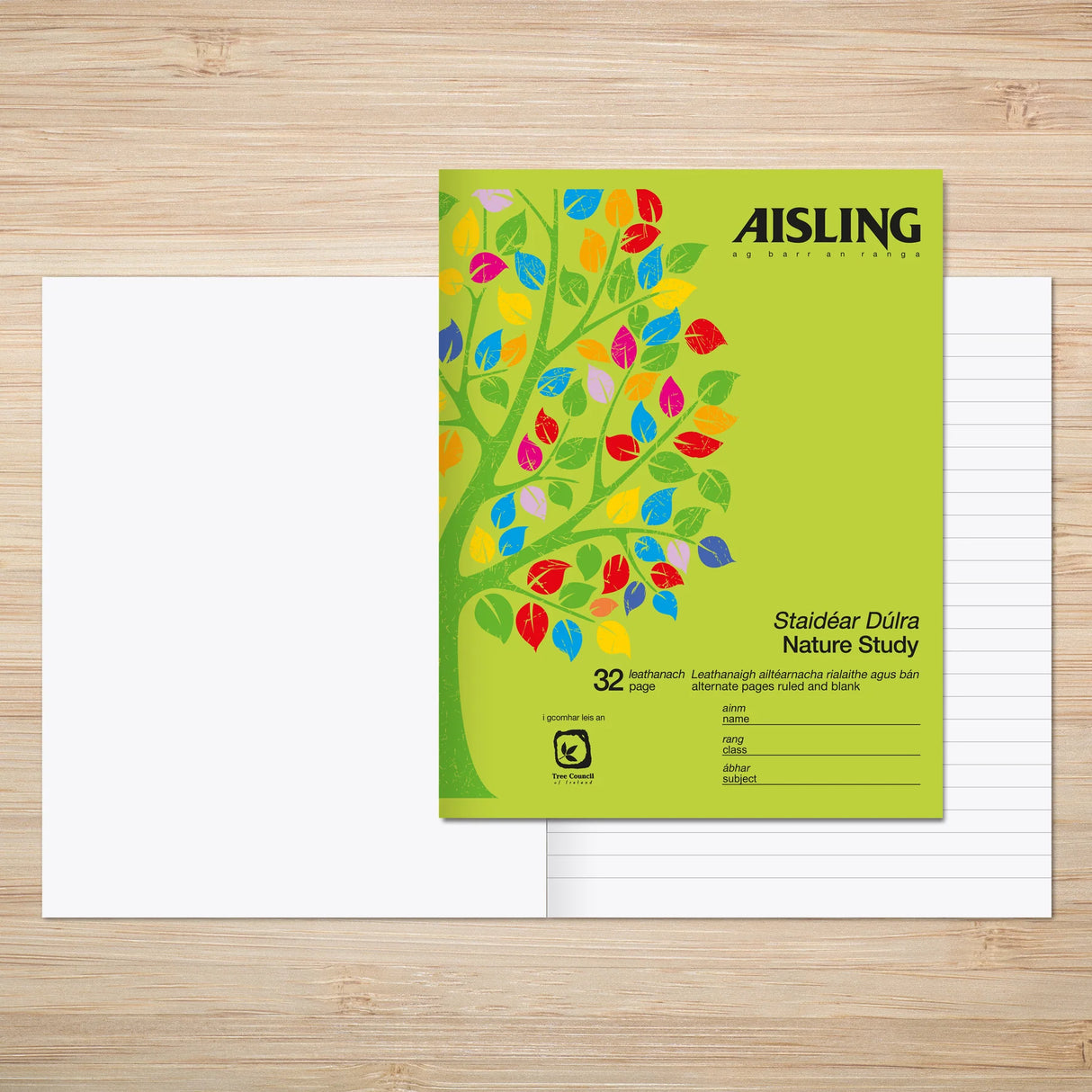 Aisling Nature Study Copy 32Pg - Pack of 10
