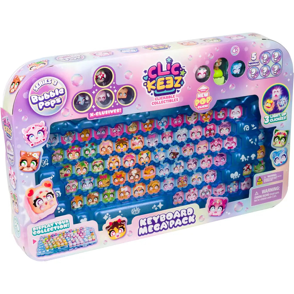 Clickeez Series 3 - Bubble Pops Keyboard Mega Pack