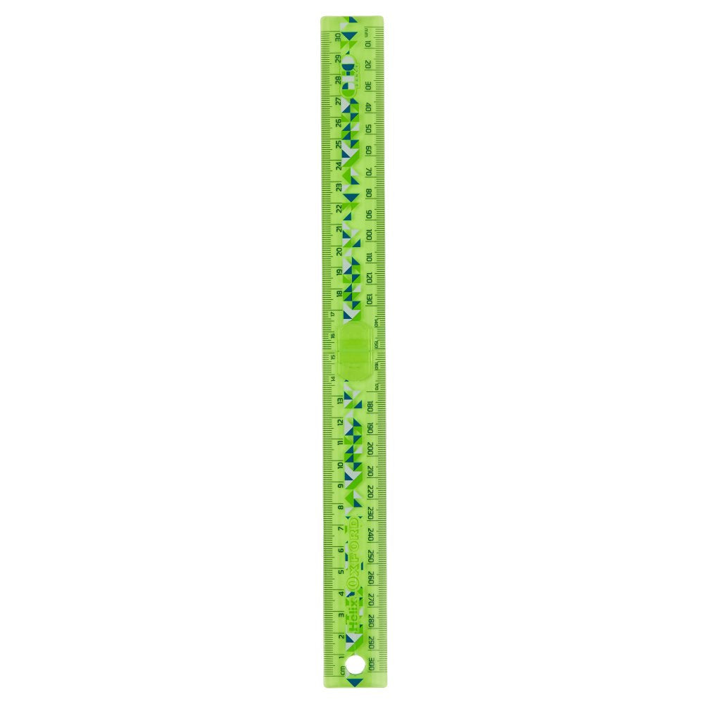 Oxford Geo Folding Ruler - Green
