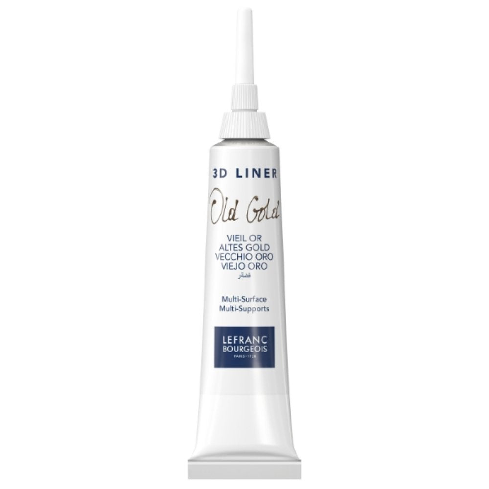 L&B Cern 25ml Outliner Tube - Old Gold