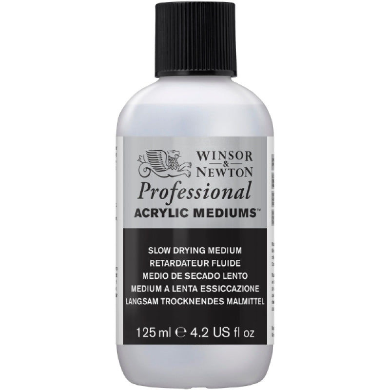 Winsor & Newton Professional Acrylic Medium - Slow Drying Medium 125ml