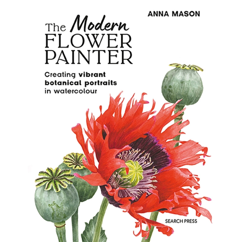 The Modern Flower Painter in Watercolours Book