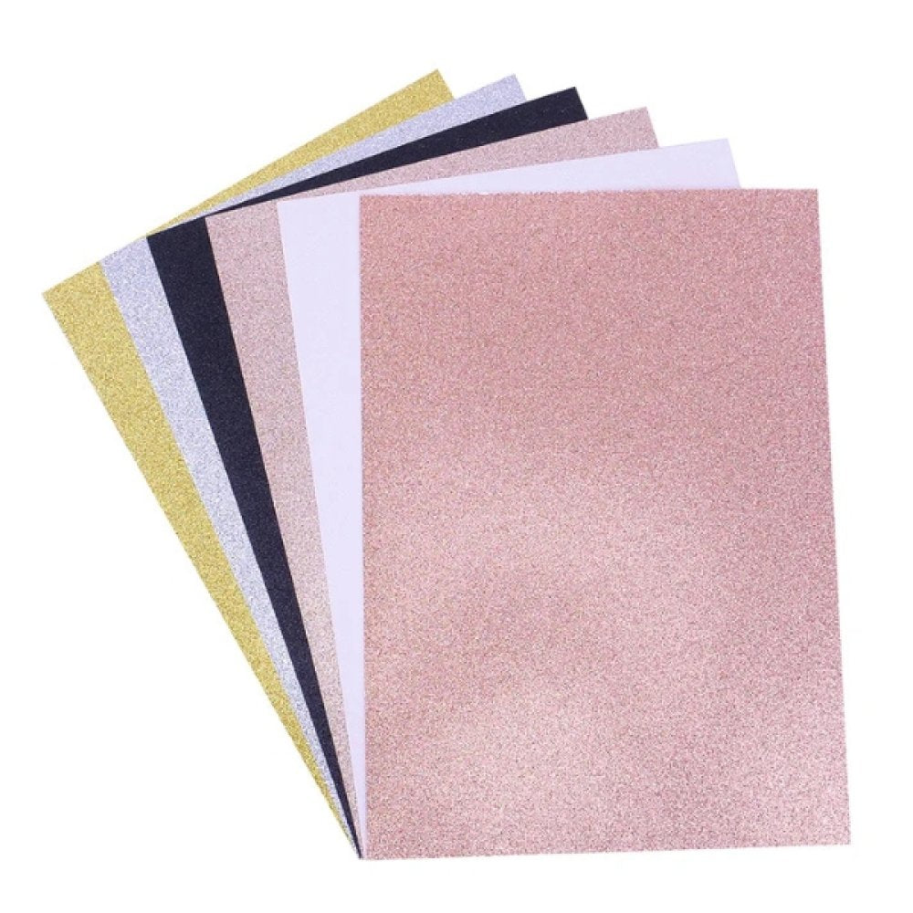 Dovecraft Glitter Card A4 Pad - Classic (24 Sheets)