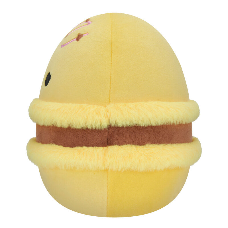 Squishmallow 7.5 Inch Lemon And Chocolate Macaron