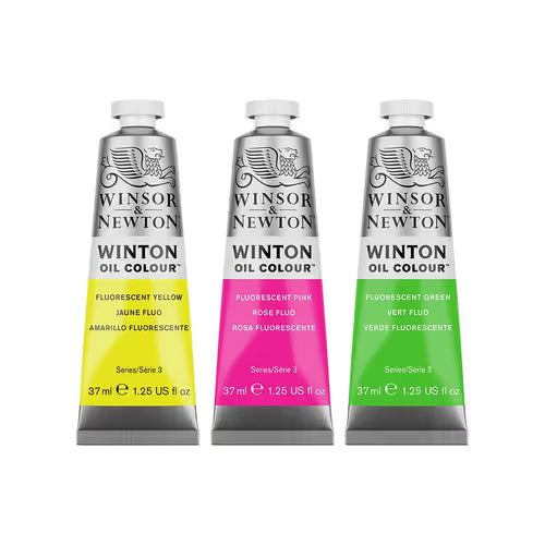 Winton Oil Colour - Fluorescent Set (3x37ml)