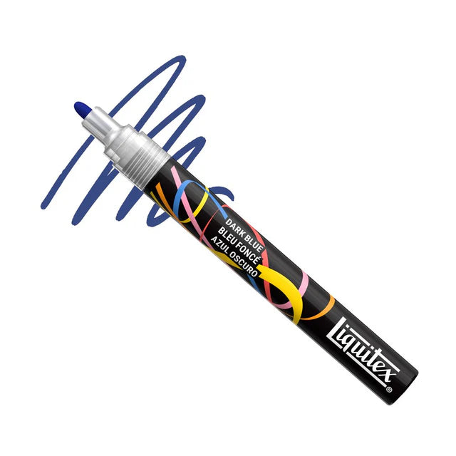 Liquitex Marker 2mm - Dark Blue