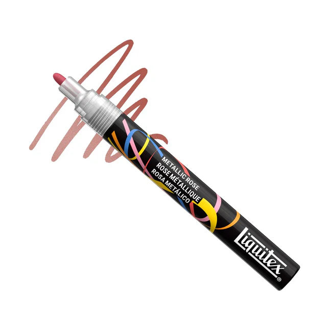 Liquitex Marker 2mm - Metallic Rose