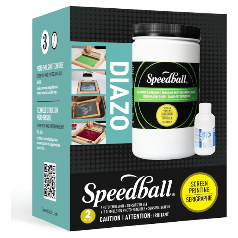 Speedball Diazo Photo Emulsion + Sensitizer Set