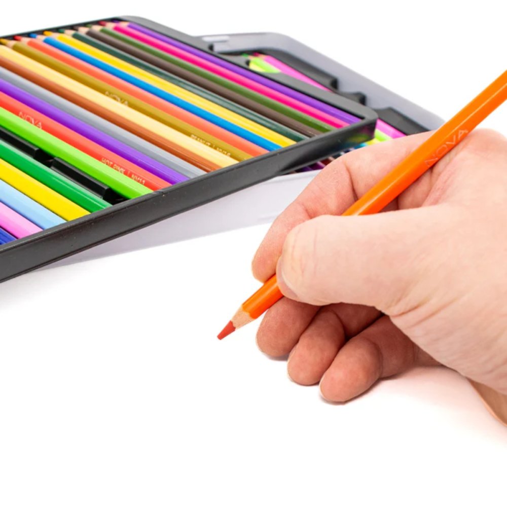 NOVA Premium Colouring Pencils (48 Pieces)