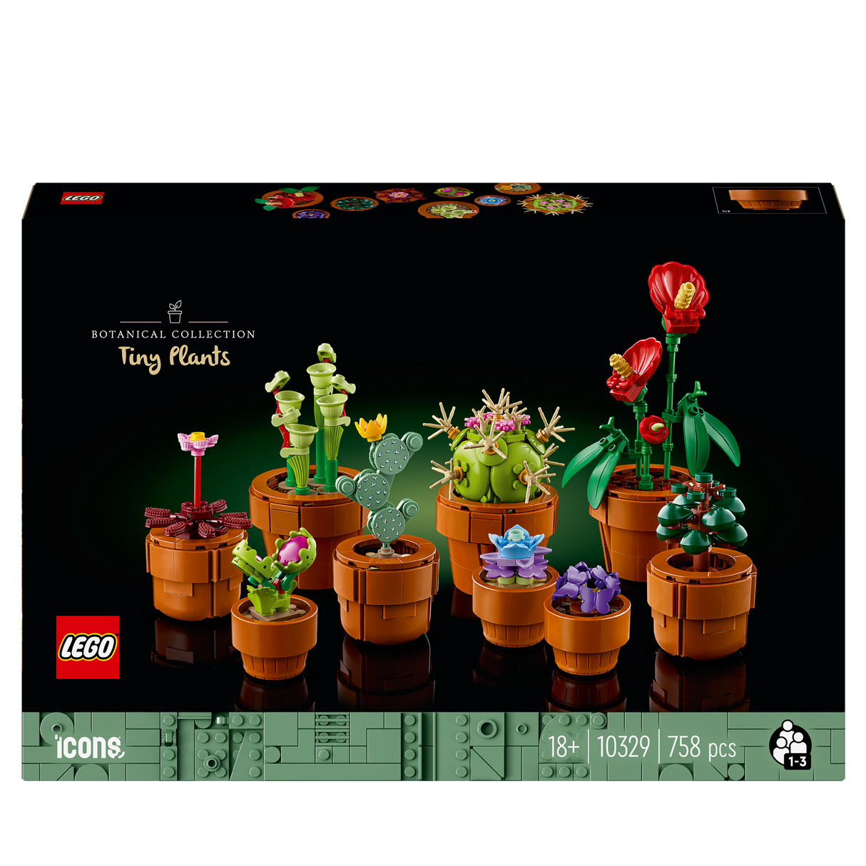 Lego Icons Botanicals Tiny Plants Set