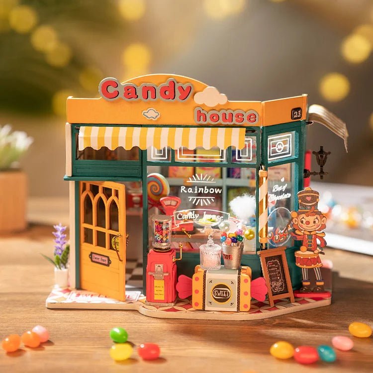 Rainbow Candy House Model Kit