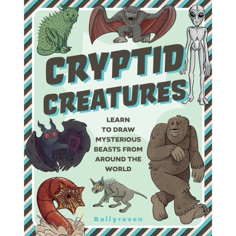 Learn to Draw Cryptid Creatures Book