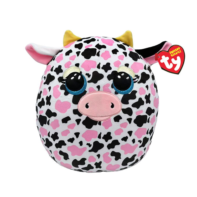 Squish-a-Boos 14 Inch - Milkshake the Spotted Cow