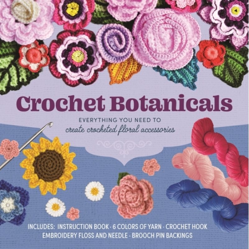 Crochet Botanicals Kit & Book