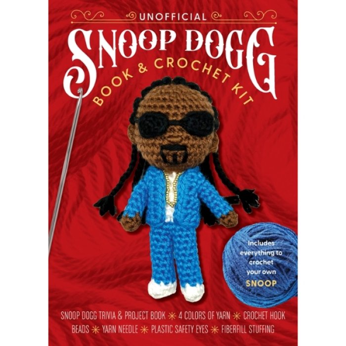 Unofficial Snoop Dogg Book & Crochet Kit