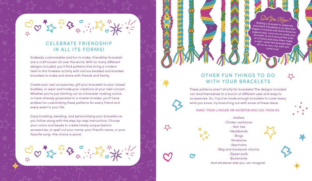Friendship Bracelet Kit & Book