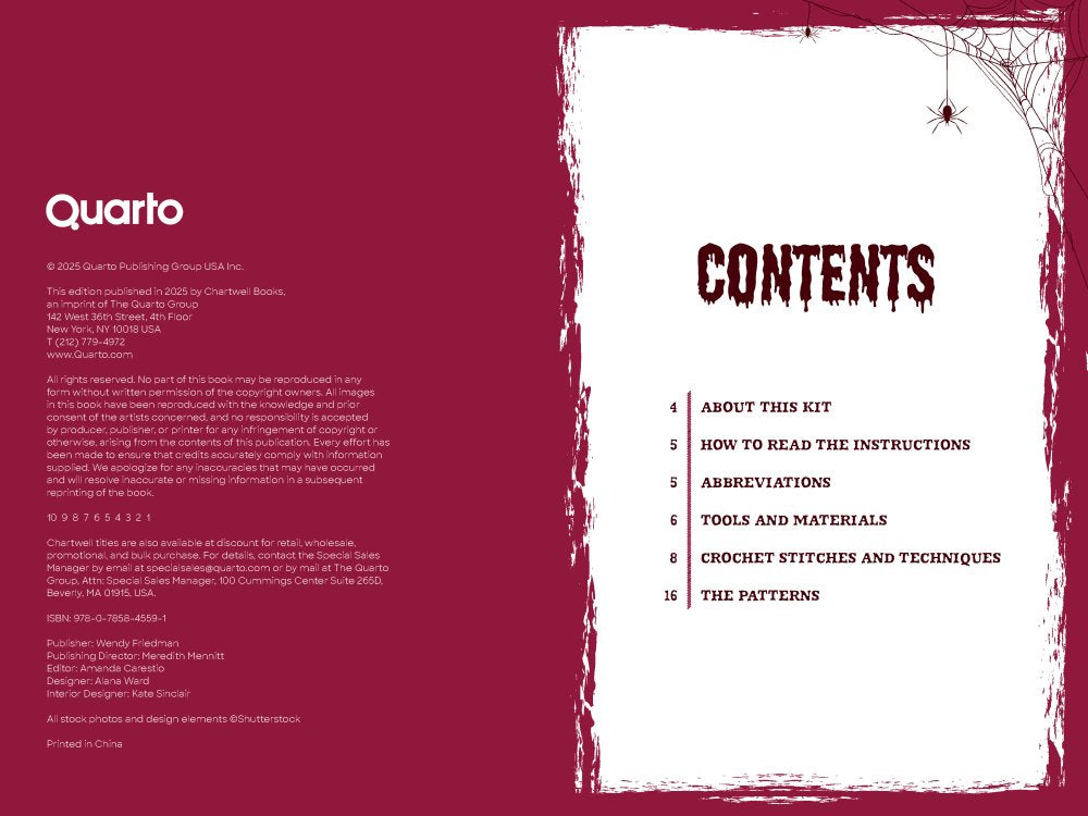 Creepy Crochet Kit & Book