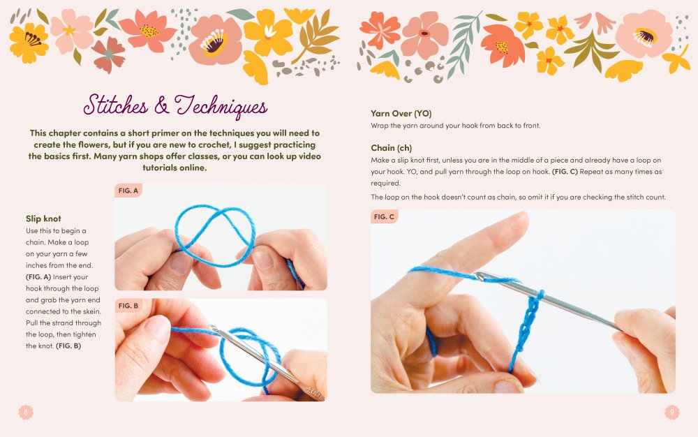 Crochet Botanicals Kit & Book