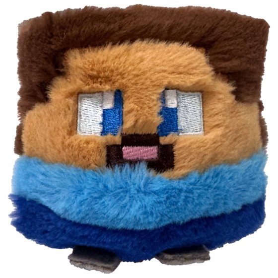 Ty Beanie Bouncer - Minecraft Steve