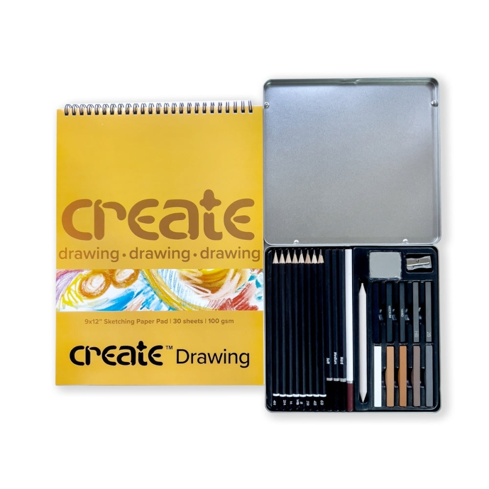 Create Sketching Bundle (27 Piece Set)