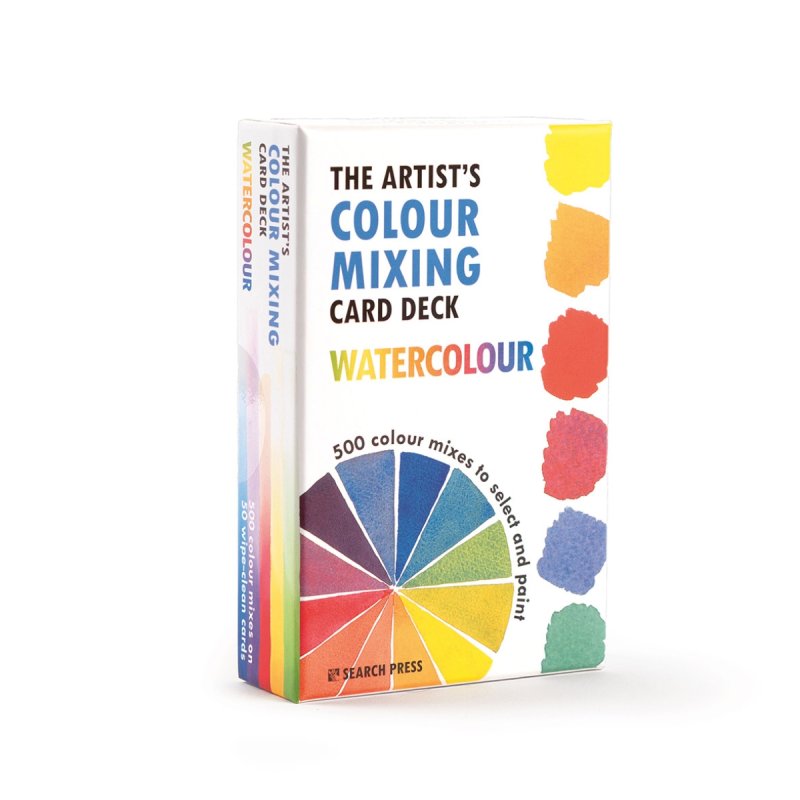 The Artists Colour Mixing Card Deck - Watercolour