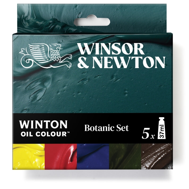 Winton Oil Colour Tubes - Botanic Set (5x37ml)