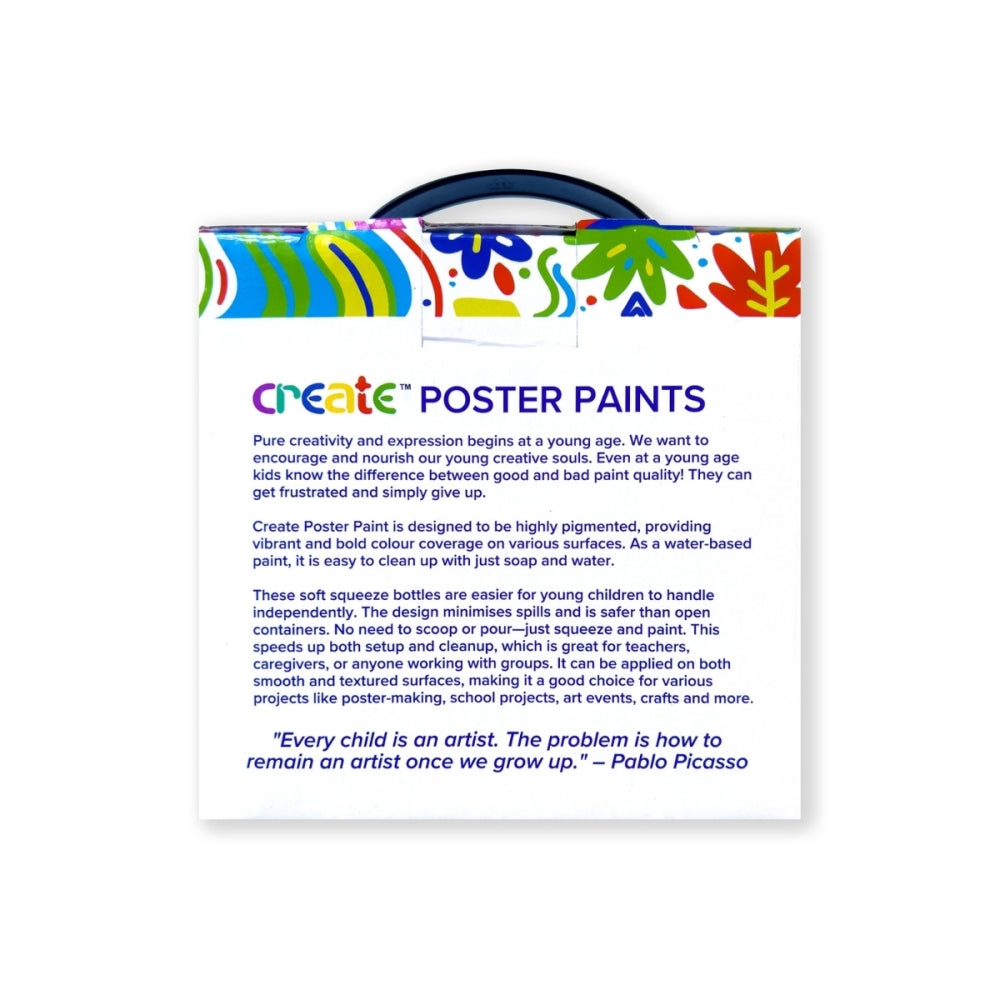Create Poster Paint Set (12x60ml)