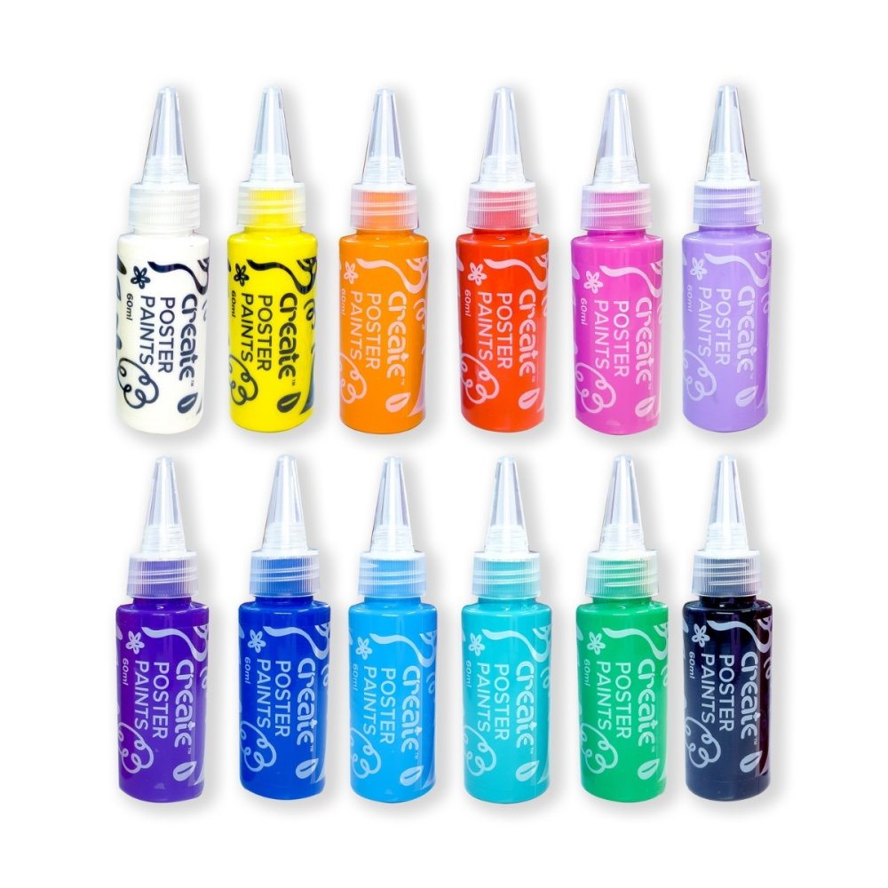Create Poster Paint Set (12x60ml)