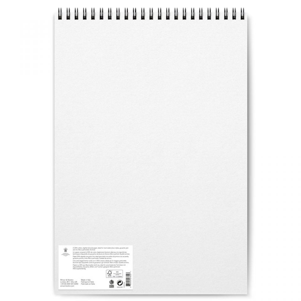 Winsor & Newton Watercolour Pad (Spiral) Cold Press A3