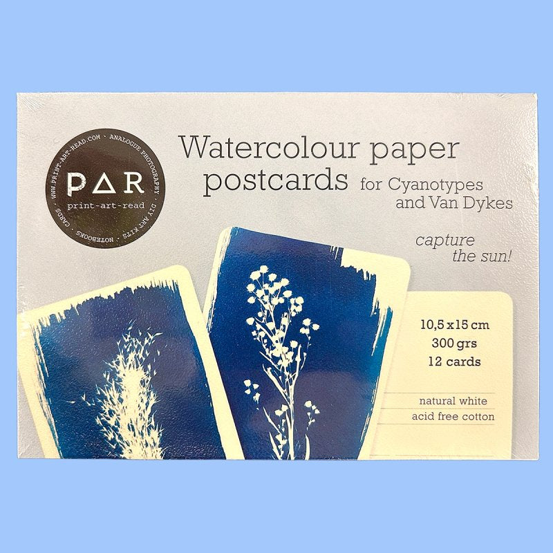 PAR Cyanotype - Watercolour Postcards Refill (12 Pack)