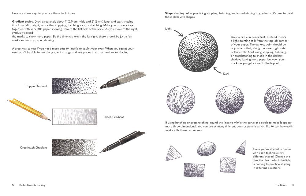 Pocket Prompts: Drawing Book