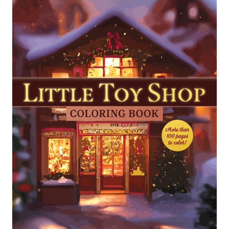 Little Toy Shop Coloring Book