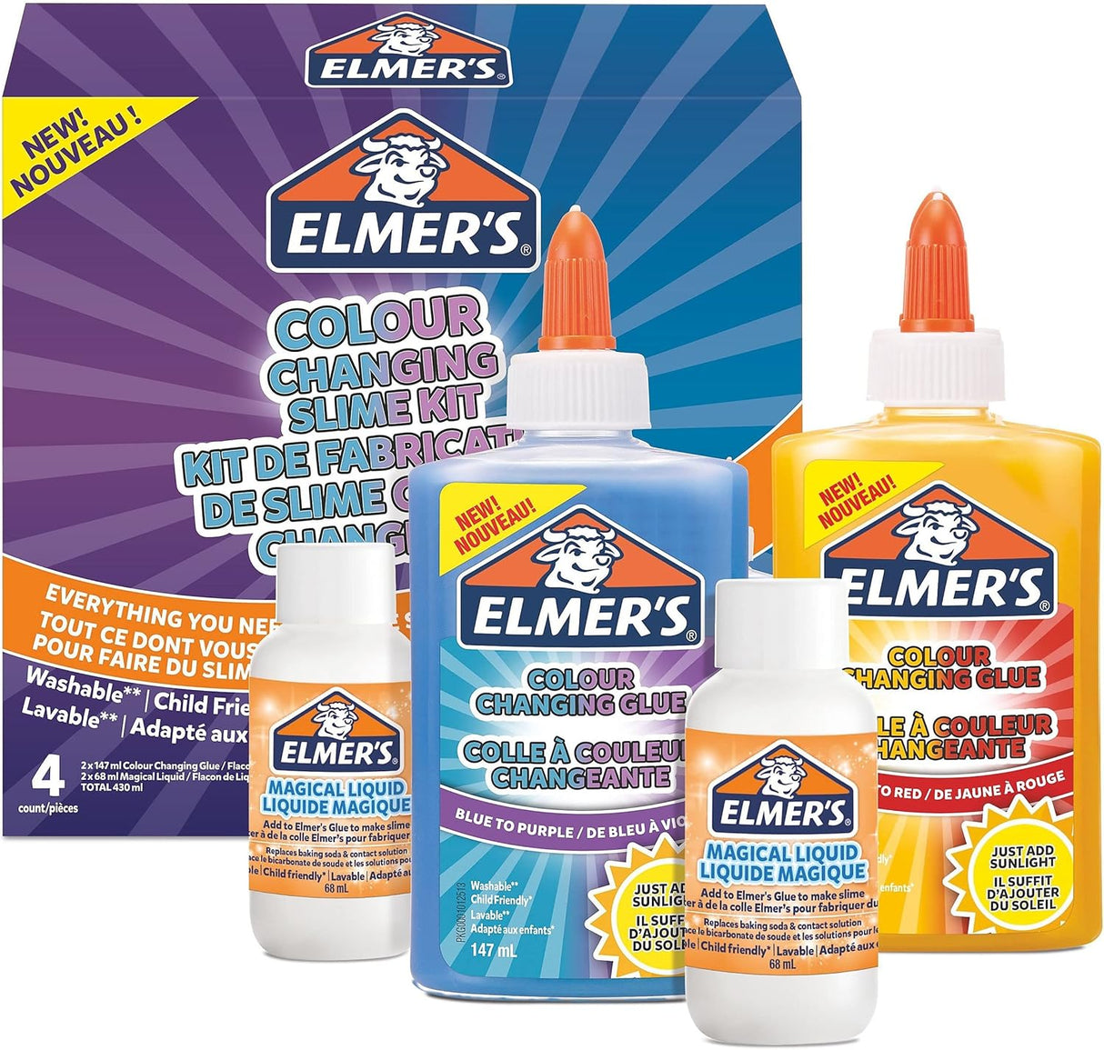 Elmer's Colour Change Slime Kit