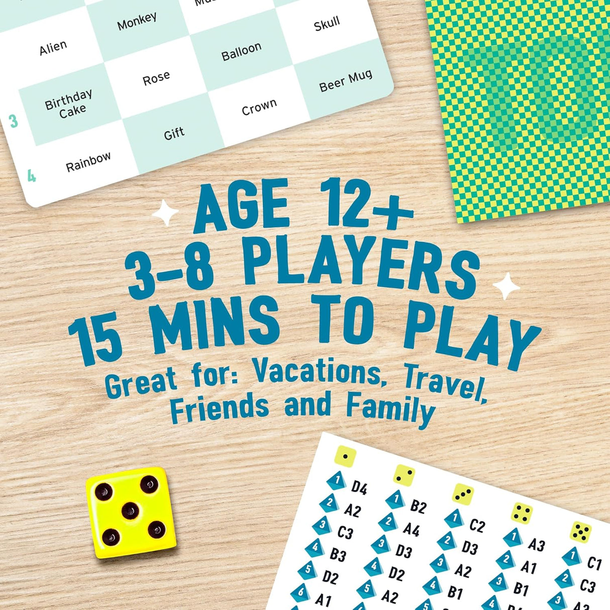The Chameleon Card Game (Travel Edition)