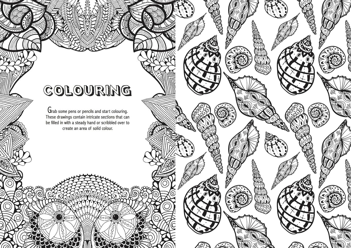 Art Therapy - An Anti-Stress Colouring Book for Adults