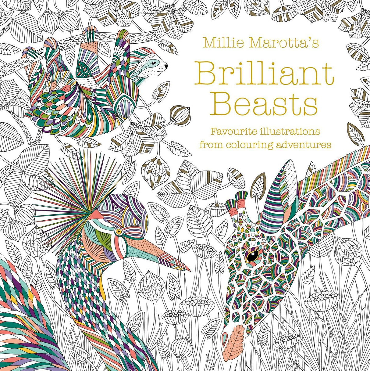Brilliant Beasts Colouring Book