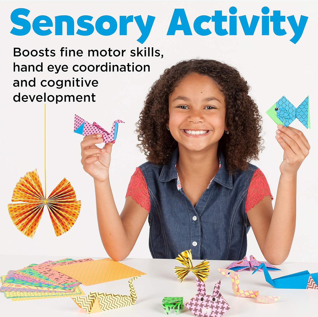 Creativity For Kids - Neon Origami Kit