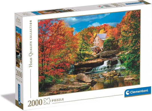 Glade Creek Grist Mill 2000 Pieces, Jigsaw Puzzle for Adults