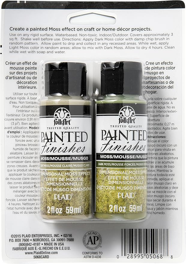 FolkArt Moss Finishes Kit (2 x 59ml)