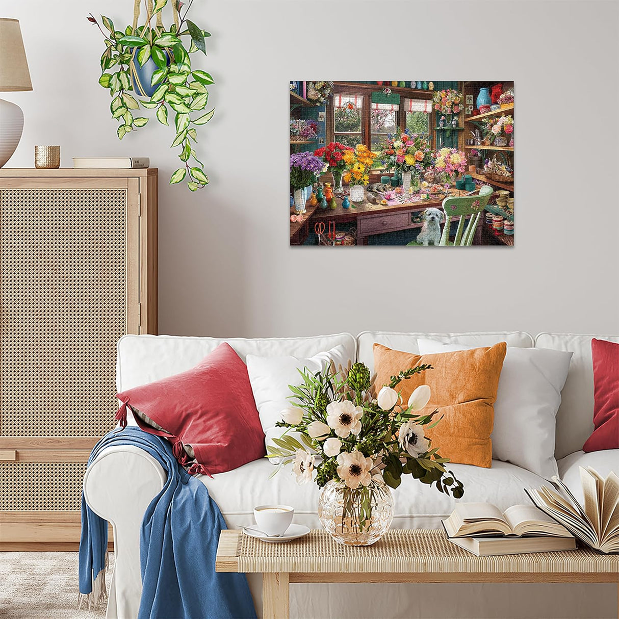 1000 Piece Jigsaw - My Haven No.13: The Flower Arrangers Shed